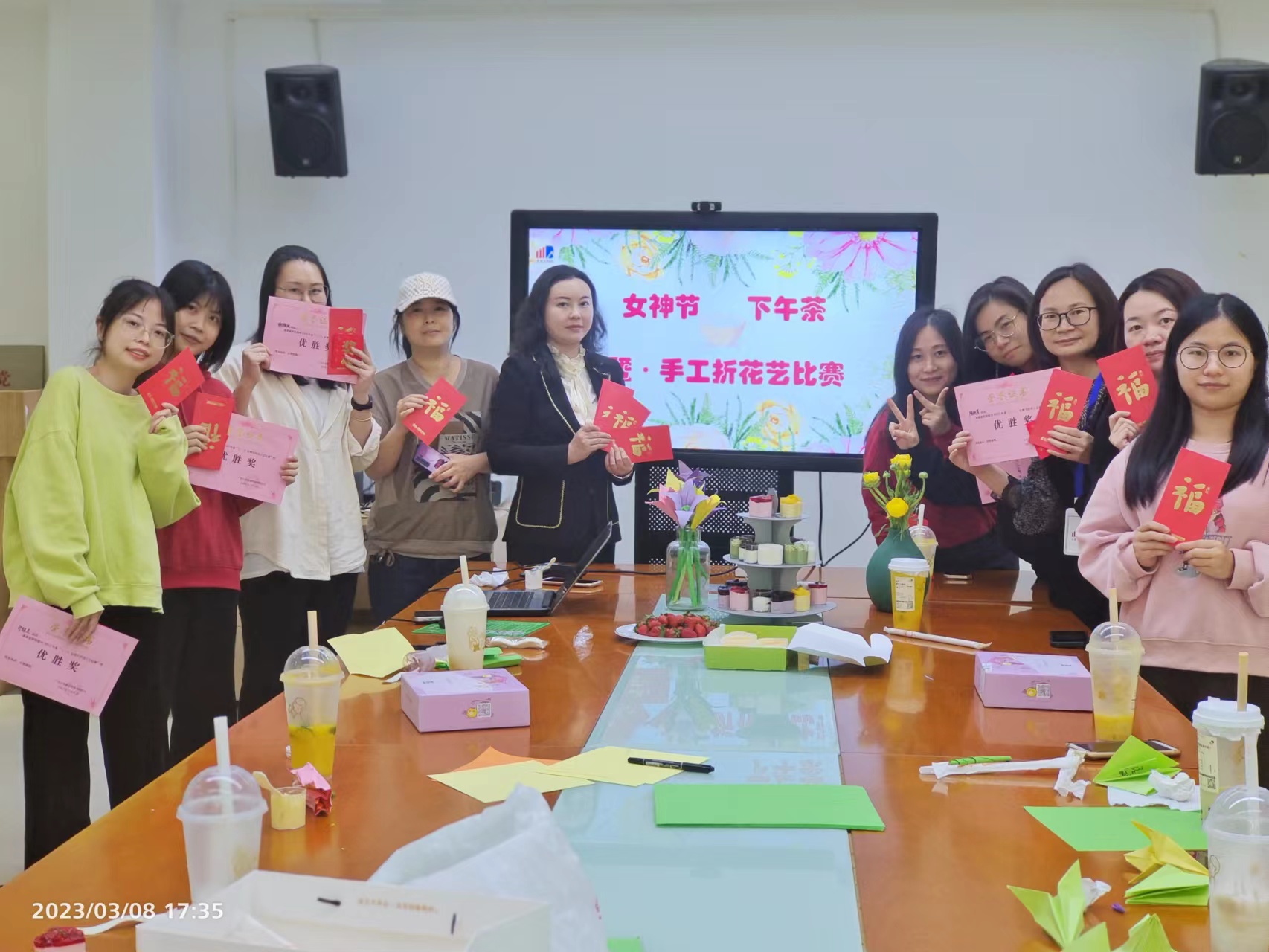 2023年度'女神節'手工折花藝比賽